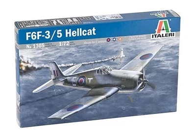 ✅ITALERI 1305 - Scala 1 : 72 F6F - 3/5 HELLCAT Stati Uniti - Immagine 1 di 4