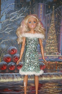 Für Barbie 28 cm Kleid, OHNE PUPPE. KOSTENLOSER VERSAND AUF DREI - Bild 1 von 2