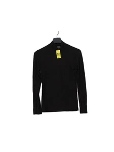 Selected Femme Women's Top M Black 100% Other Long Sleeve High Neck Basic - Picture 1 of 6