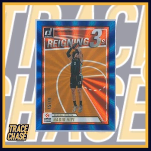 2024-25 Panini Donruss Euroleague BK Nadir Hifi Reigning 3s Blue 45/49 #9 - Picture 1 of 3
