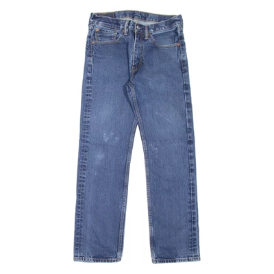 LEVI'S 505 Jeans Mens Blue Regular Straight W31 L32 - Image 1 of 4