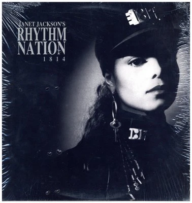 Janet Jackson - Rhythm Nation 1814 (Club Edition) '89 LP US ORG!EX+/EX+ W/S - Image 1 of 4