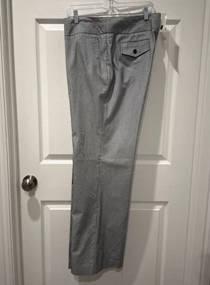 John Paul Richard Dress Pants Woman’s  14 Navy White Straight Wide  Casual NWT - Image 1 of 4