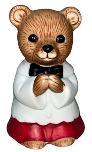 Statuina orso porcellana vintage HOMCO interni casa coro chiesa #5100 - Foto 1 di 2