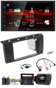 JVC USB Bluetooth Lenkrad DAB 2DIN Autoradio für Mercedes SLK 08-11 R171 - Bild 1 von 11