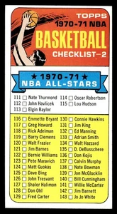 1970-71 Topps #101a Checklist 2: 111-175 - VGEX-EX *TedsCardShack* - Picture 1 of 2