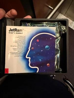Vintage JetRam RAM Board for HP LaserJet II / Canon LBP w/Box & Manual - Image 1 of 4