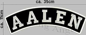 Aalen Rückenaufnäher Patch Toprocker - Picture 1 of 6