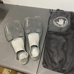 Divemaster Black Swim Fins S 6-7 39/40 - Picture 1 of 7