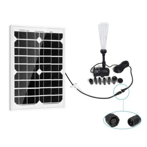 Solar Water Pump Kit-410GPH+Submersible Pump and 20 Watt Mono Solar Panel - Picture 1 of 7