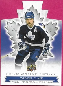 2017 Upper Deck Toronto Maple Leafs Centennial Blue Die-Cut "You Pick from list" - Picture 1 of 66