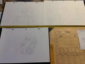 Avengers Assemble animación cel Producción arte Marvel Comics DIBUJO MCU AA1 - Imagen 1 de 10