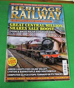 Heritage Railway magazine, July 2016, Great Central Expansion, Colne Valley - Imagen 1 de 2