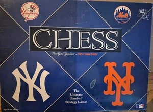 New York Yankees VS. New York Mets Chess Game - Picture 1 of 7
