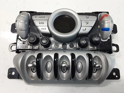 MINI COOPER 2007-2009 AIRE ACONDICIONADO CLIMATIZADOR CALENTADOR MÓDULO DE CONTROL DE TEMPERATURA FABRICANTE DE EQUIPOS ORIGINALES* Foto 1 de 4