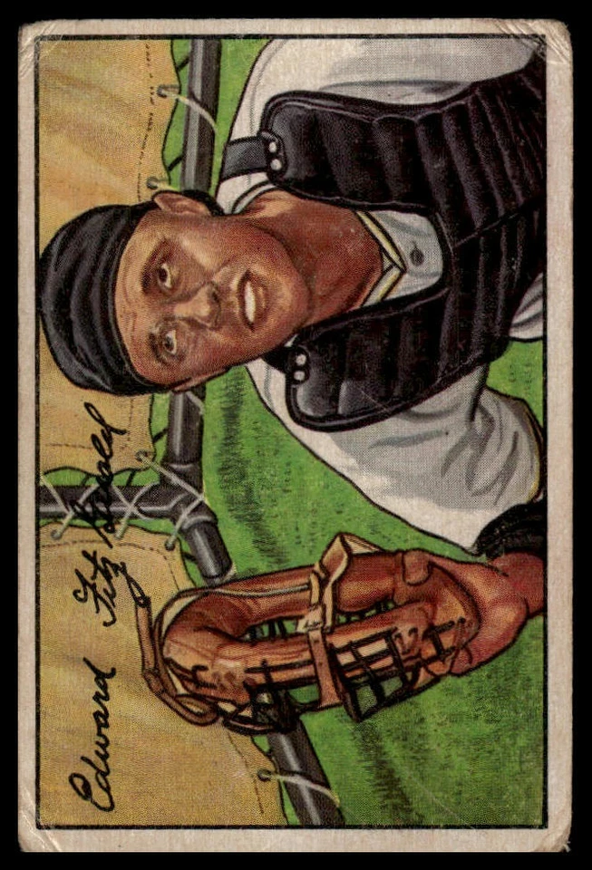 1952 Bowman #180 Ed Fitz Gerald - Image 1 of 2