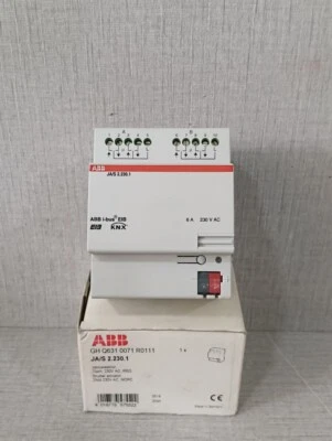 ABB JA/S 2.230.1 GH Q631 0071 R0111 230VAC SHUTTER ACTUATOR - Image 1 of 4