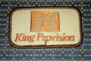 KING PROVISION PATCH 3.5"X2" - Picture 1 of 2