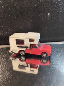 VTG CORGI MAZDA B1600 PICKUP CAMPER RED TRUCK 1/36 .      Z4 - Picture 1 of 9
