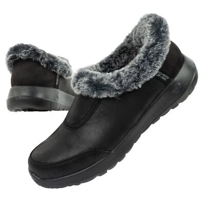 Skechers ON-THE Winterschuhe [175490/BKGY] SLIP-INS Damen