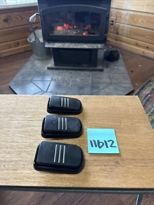 Pedal de freno genuino Harley negro Streamline Pad Touring Streetglide Floorboard Foto 1 de 4