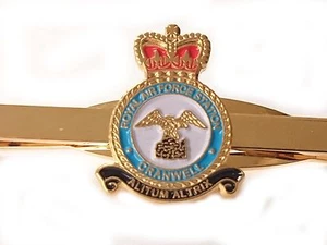 RAF Royal Air Force Cranwell Tie Clip Slide Bar Pin - Picture 1 of 1