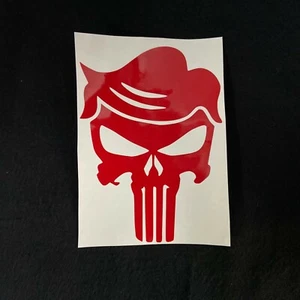TRUMP PUNISHER CAR DECAL CHOICE OF COLOR 2020 sticker decal funny decal - Bild 1 von 4