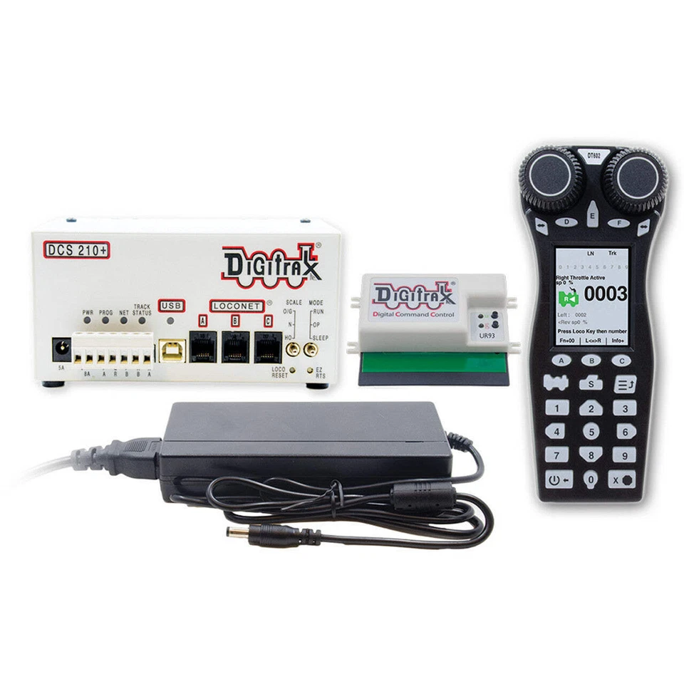 Digitrax EVOXD Evolution Express Advanced 5A-8A Duplex Radio Starter Set Command - Image 1 of 1