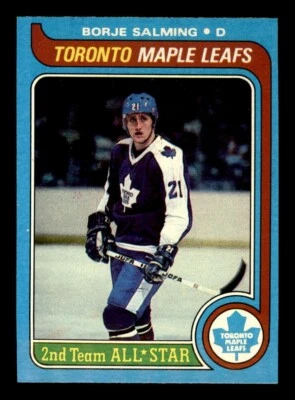 1979 Topps Hockey #40 Borje Salming NM *d4 - Image 1 of 2