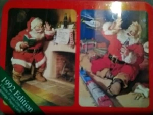 Coca Cola Playing Cards 1992 Edition Santa Claus T24 - Picture 1 of 2