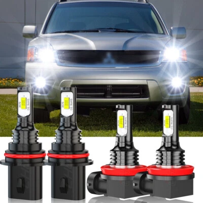 For Mitsubishi Endeavor 2006-2011 Combo 9007+H11 LED Headlight + Fog Light - Image 1 of 4