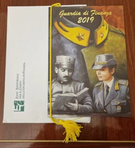 GUARDIA di FINANZA GDF : CALENDARIO STORICO 2019 + busta dell'Ente (in italiano) - Picture 1 of 2