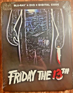 Friday the 13th Uncut Blu-Ray DVD Digital Limited Edition Steelbook Horror Movie - Picture 1 of 5