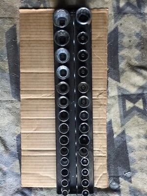 Mixed Lot of Sockets 30ct., 1/2" Drive, 6/12 Point JS/Craftsman Etc. Many Sizes - Image 1 of 4