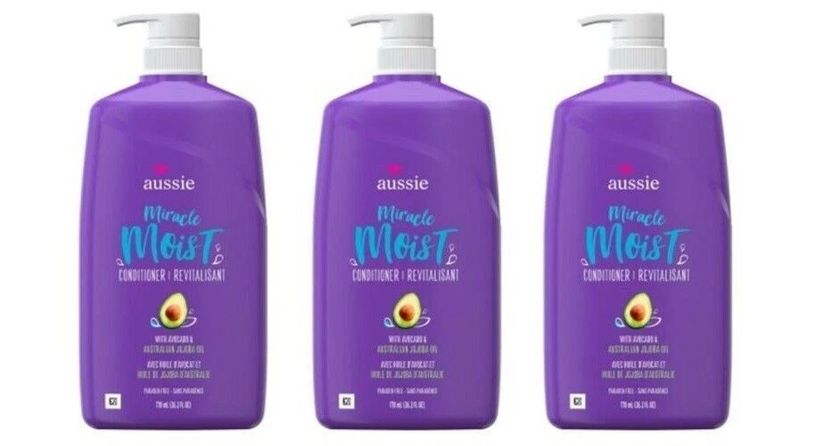BL Aussie Conditioner Miracle Moist 26.2oz Pump X 3 Counts - Image 1 of 1