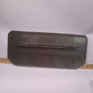 Combination Trowel Blade Bar Mount Silver 8" X 18" - Picture 1 of 4
