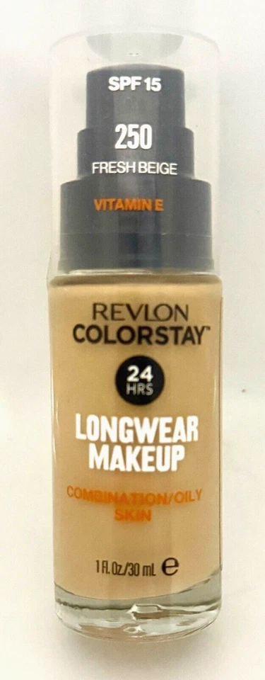 Revlon ColorStay Make up Combi-oily Skin 30ml mit Pumpe - 250 Fresh Beige - Bild 1 von 1