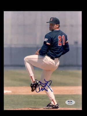 Roger Clemens PSA DNA Signed 8x10 Photo Autograph Red Sox - Image 1 of 2