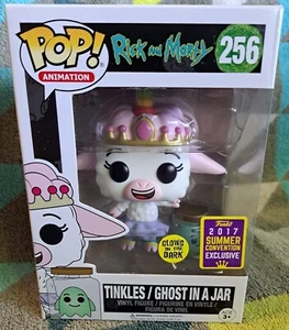 Tinkles / Ghost in a Jar Pop 256 Funko Pop! Vinyl 2017 Summer Conv + Protector - Picture 1 of 9