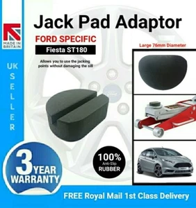 Antirutsch Gummi Wagenheber Auflage Adapter für Ford Fiesta ST180 Wagenheberpunkte - Bild 1 von 8