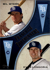2013 Topps Update Franchise Forerunners #5 Evan Longoria/Wil Myers - NM-MT