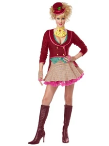 California Costumes Womens Mad Hatter Costume Medium (8-10) - Picture 1 of 1