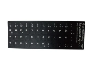 Deutsch Deutsche Tastaturaufkleber (Nr.1) . Versand heute - Photo 1/3