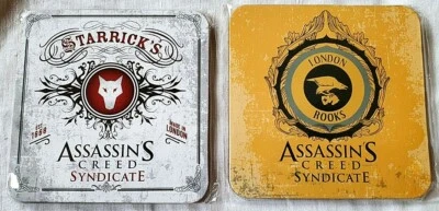 Assassin's Creed Syndicate--Untersetzer/Bierdeckel/Coasters--2er Set--TOP--Rar! - Bild 1 von 4
