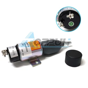 1751-12E7U1B1S1A 12V Fuel Shutoff Stop Solenoid For Woodward 2 Terminals - Imagen 1 de 6