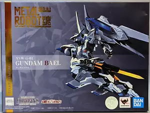Bandai METAL ROBOT SPIRITS SIDE MS Gundam Bael Figura Orfani Sangue di Ferro Giappone - Foto 1 di 4