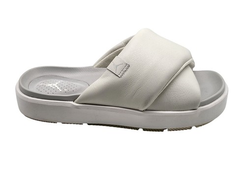 Sandali Nike Jordan donna bianchi slide taglia 8 leggeri comodi e suola resistente