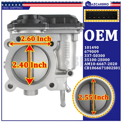 OEM Throttle Body For Hyundai For Elantra Tucson For Kia For Soul Forte 2.0L - Imagem 1 de 4