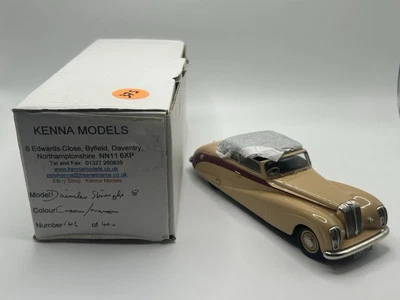 Modelos Kenna escala 1/43 - Daimler Straight Eight 8 - crema/granate 146 de 400 Foto 1 de 4