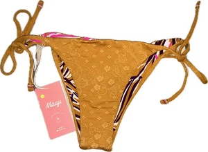 Maaji Bikini Wende Bademode Unterteil Gelb Größe M - Bild 1 von 4